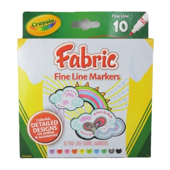 Marcadores Para Tela Crayola x 10 colores